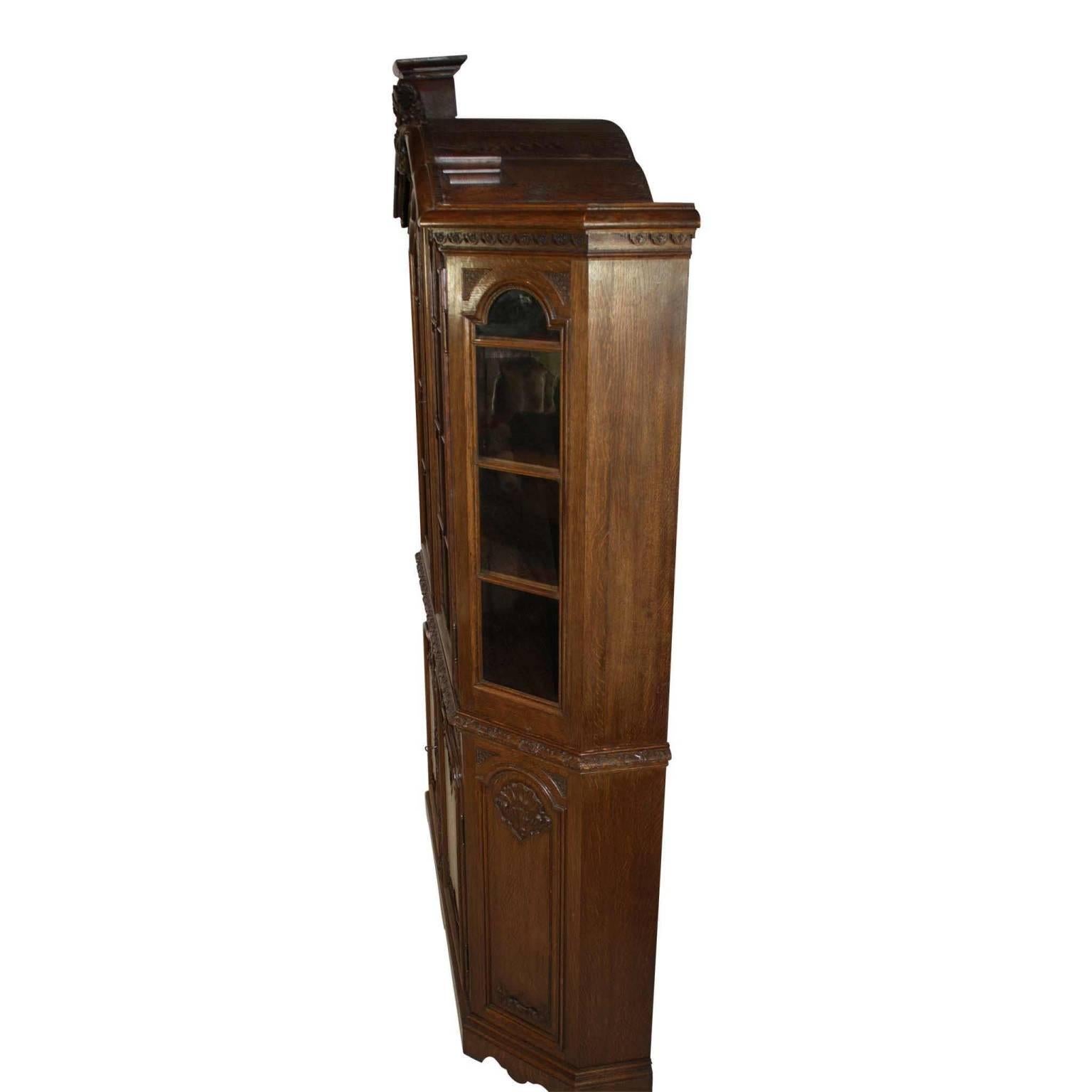 Late 19th Century Louis XV Style Hutch In Good Condition For Sale In Evergreen, CO