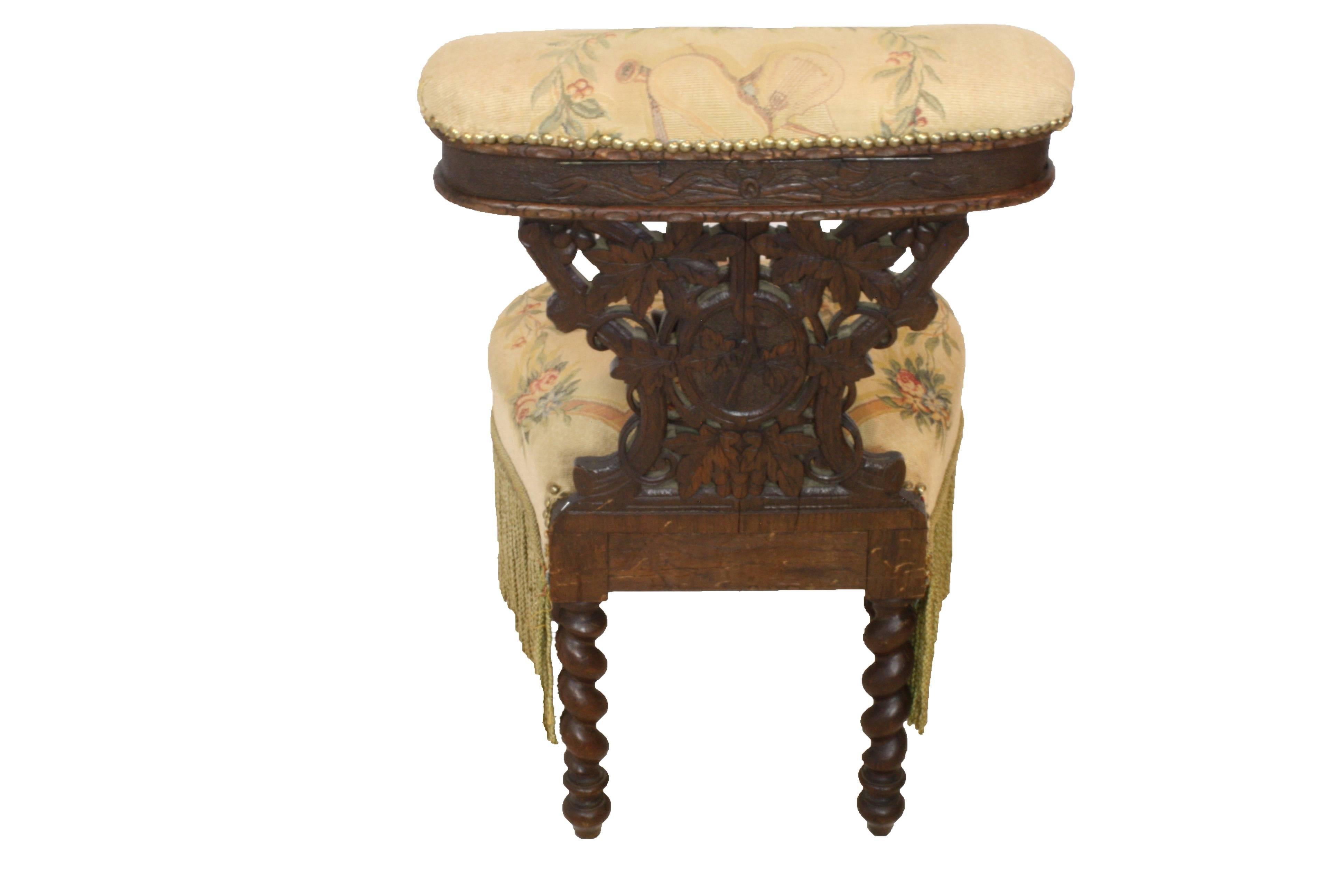 19th Century French Smoking Chair 3