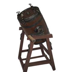 Late 19th Century English Dairy Churn with Stand