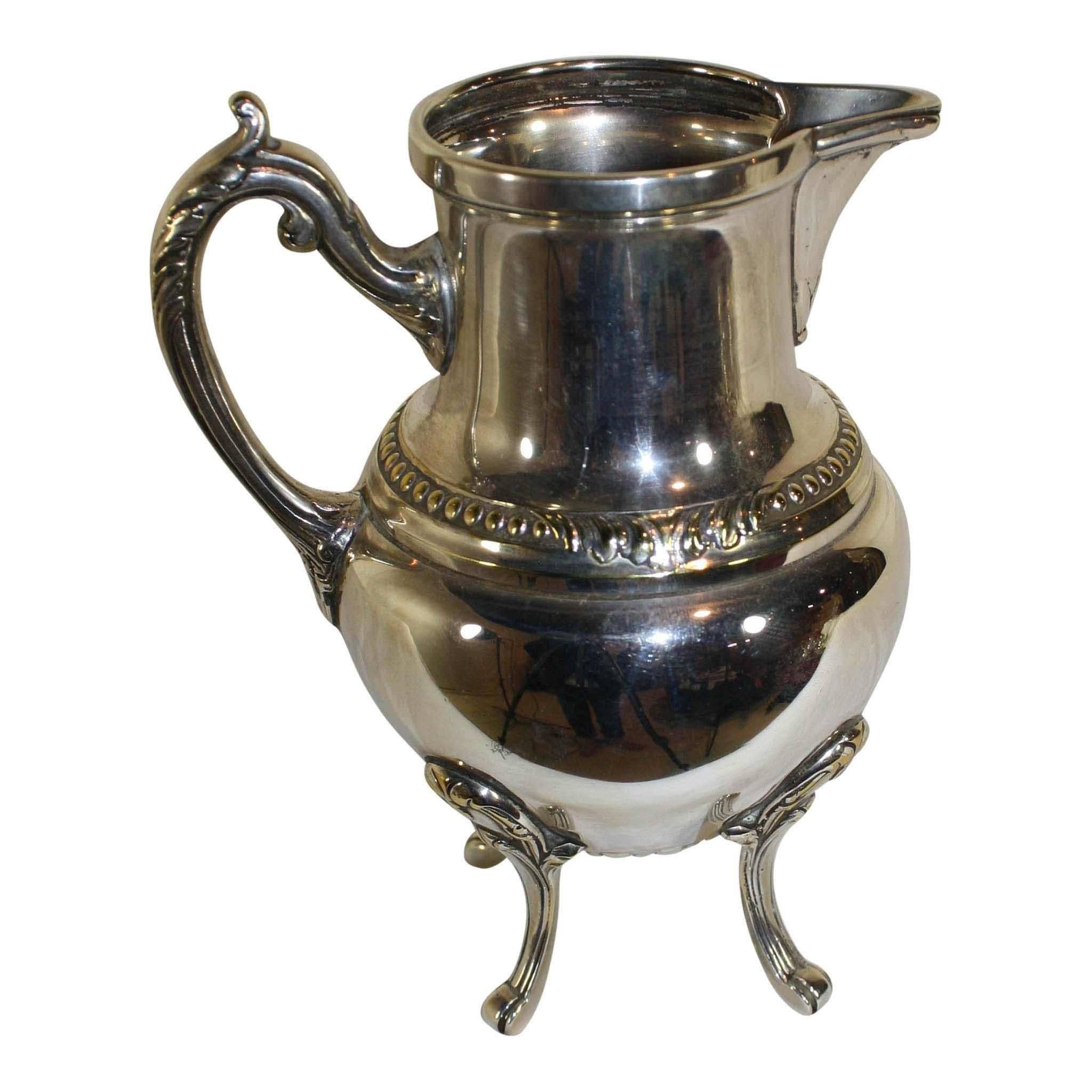 Silver Plated Coffee and Tea Five-Piece Set, Early 20th Century  2