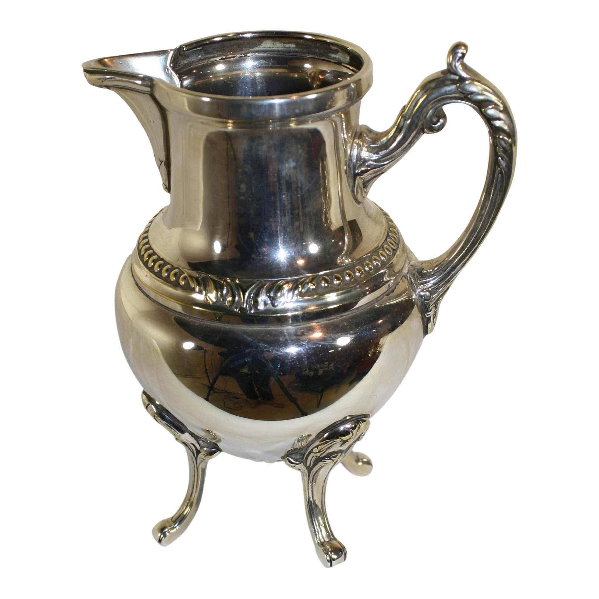 Silver Plated Coffee and Tea Five-Piece Set, Early 20th Century  3