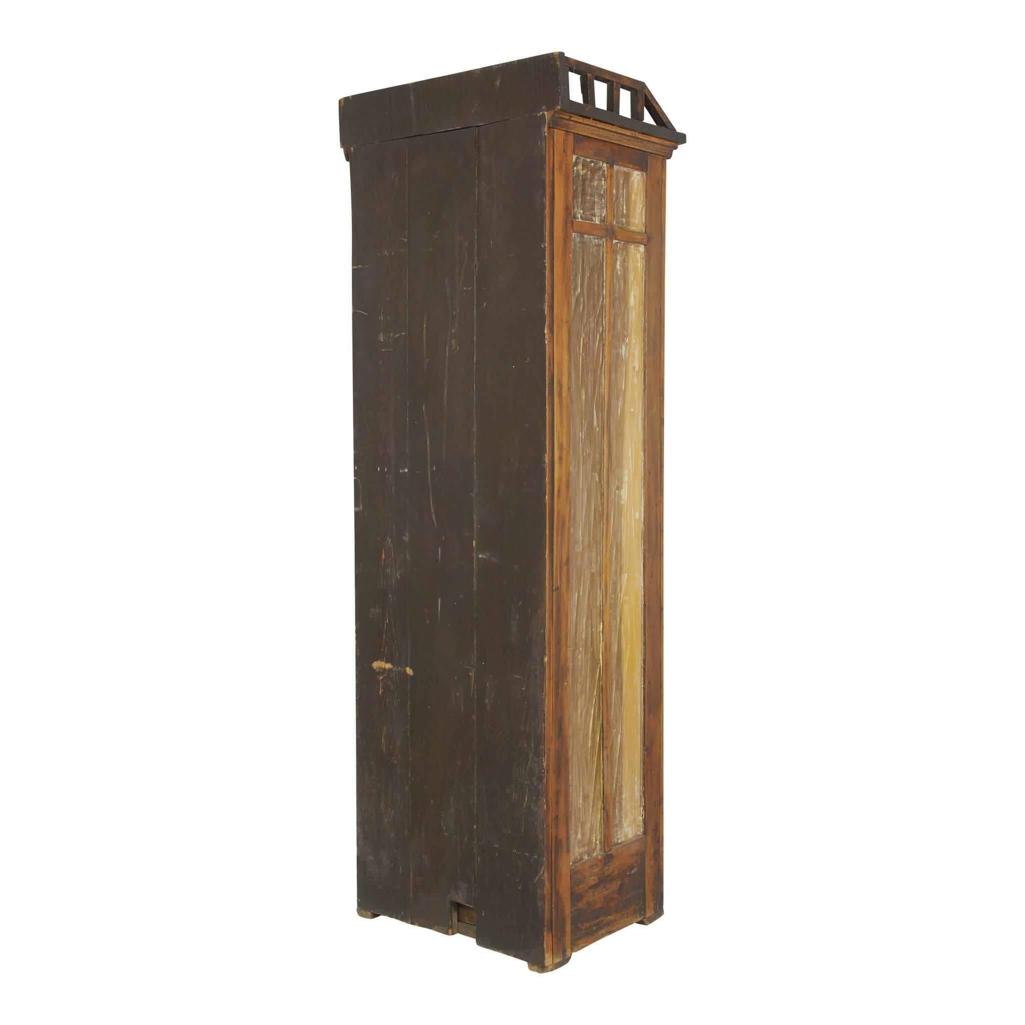 20th Century Wooden Sports Locker, circa 1915