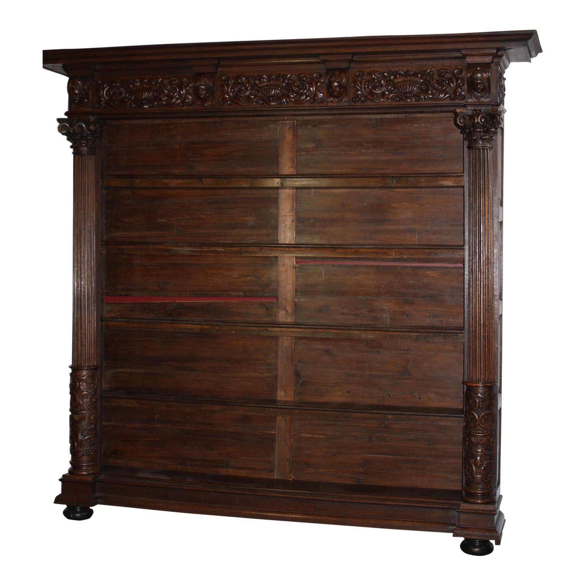 Substantial Danzig Bookcase, circa 1880