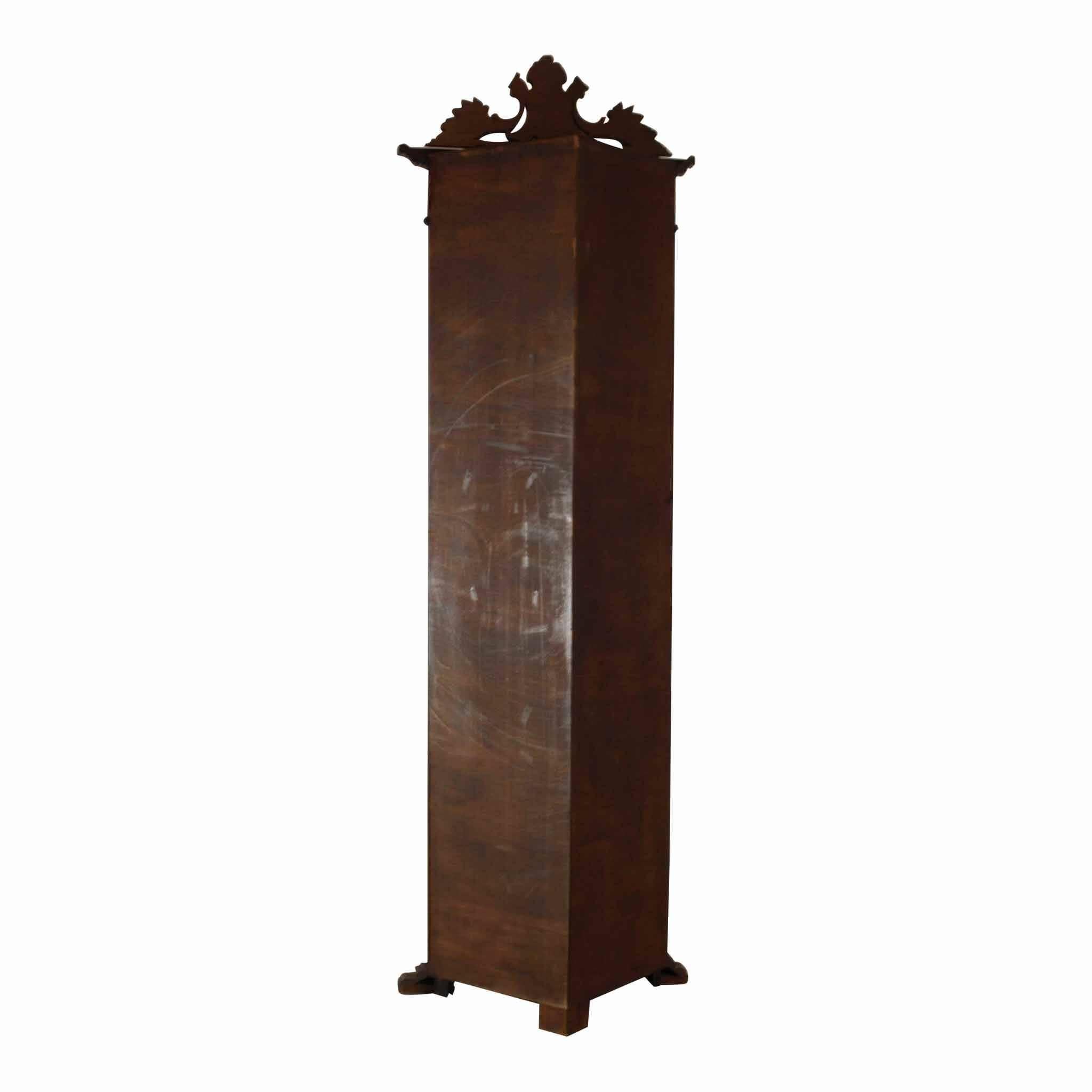 French Hunt Corner Cabinet 1