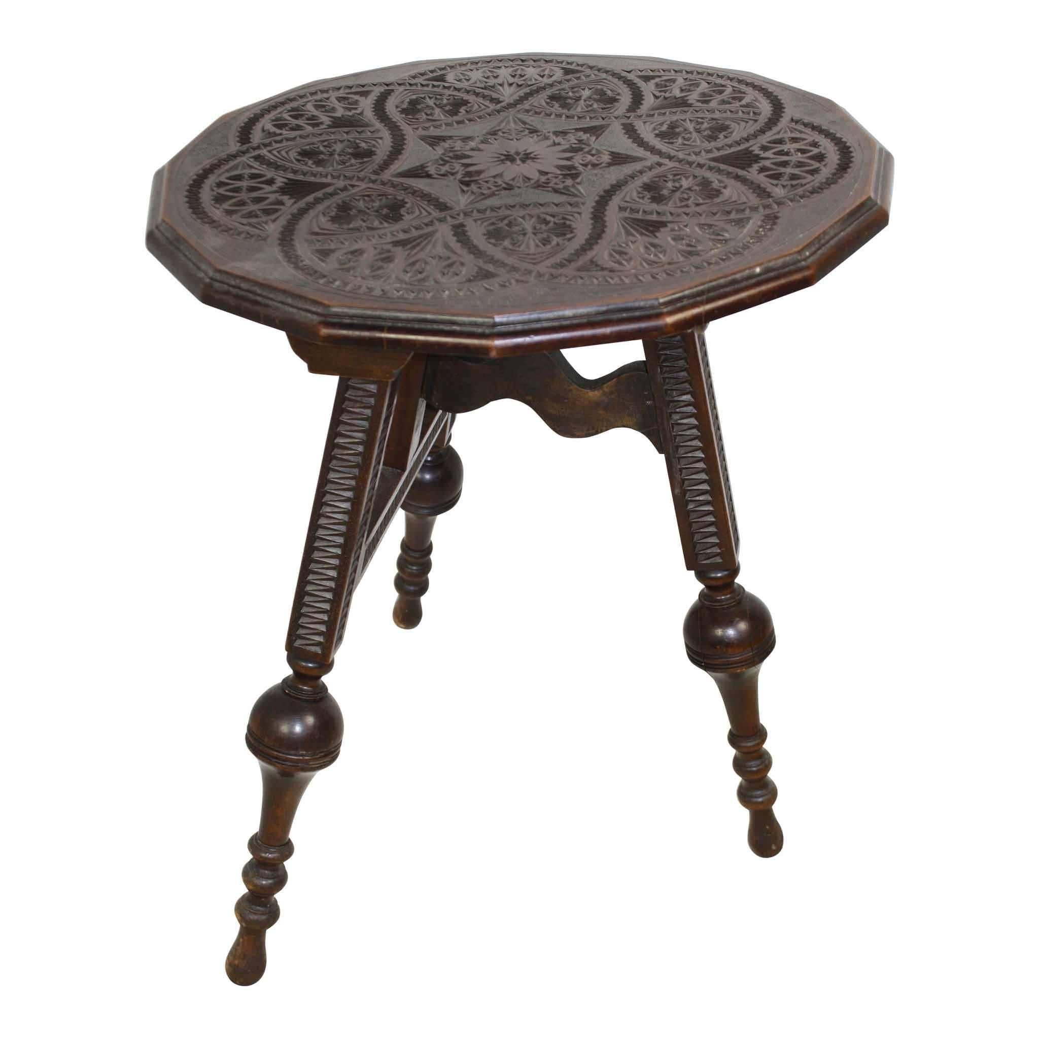 Oak Dutch Tilt-Top Table, circa 1880