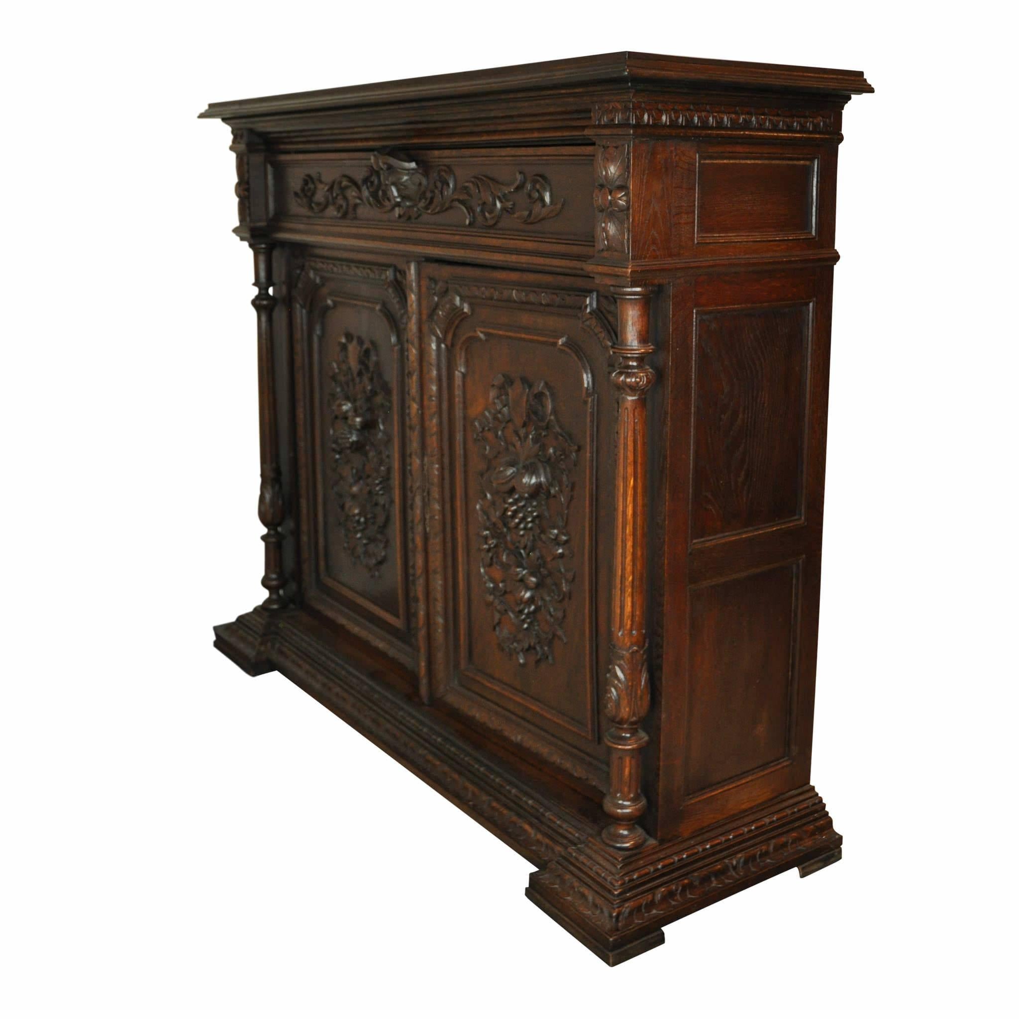 carved cabinet