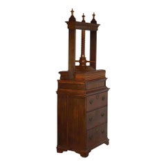 Dutch "Rembrandt" Linen Press, circa 1760