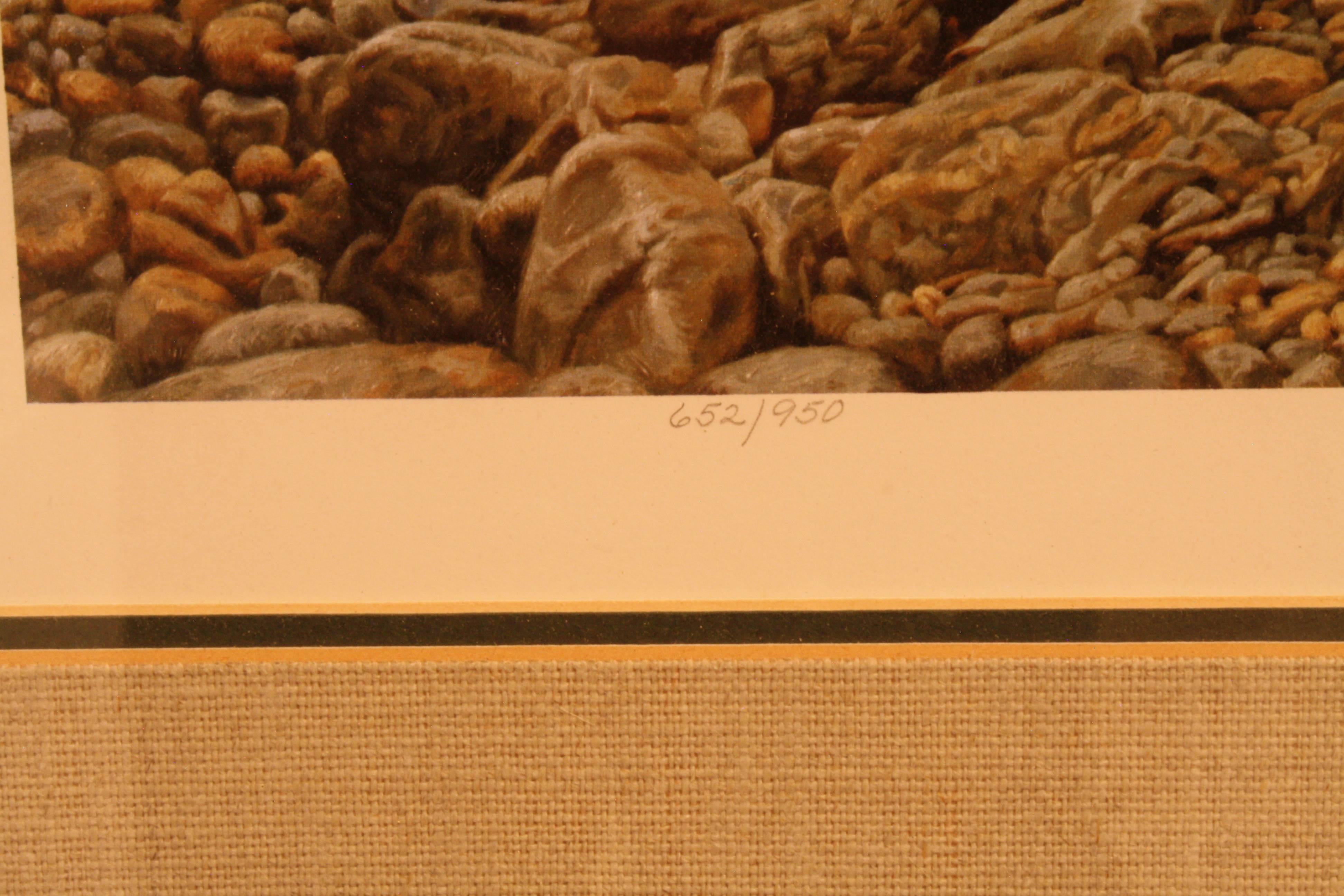 Paul Calle « In Search of Beaver » Signé Le Artist Impression n° 652/950 Excellent état - En vente à Evergreen, CO