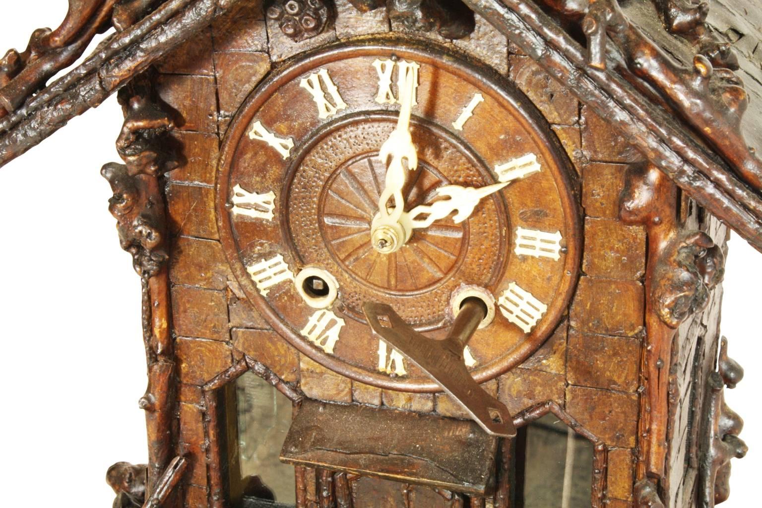 19th Century German Mantle Clock 1