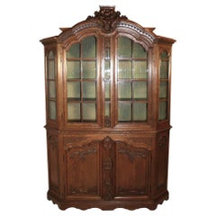 Antique Late 19th Century Louis XV Style Hutch