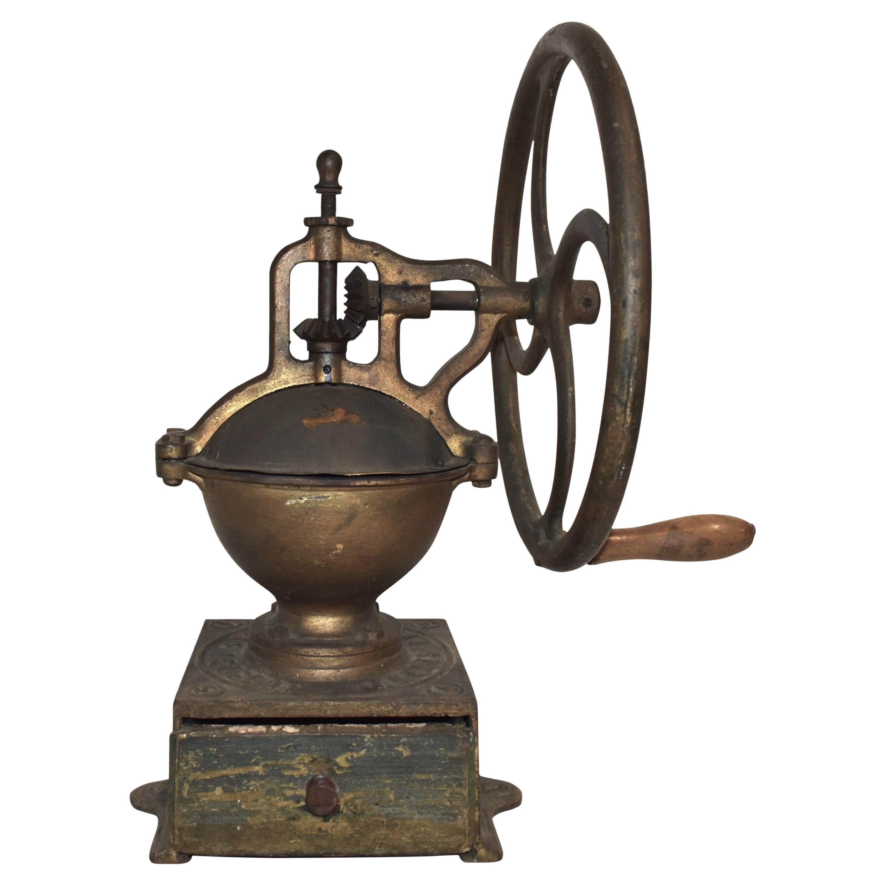 Late 19th Century Peugeot Freres Brevetes S.G.D.G. Coffee Grinder