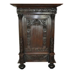 Used Dutch Wedding Cabinet, circa 1880