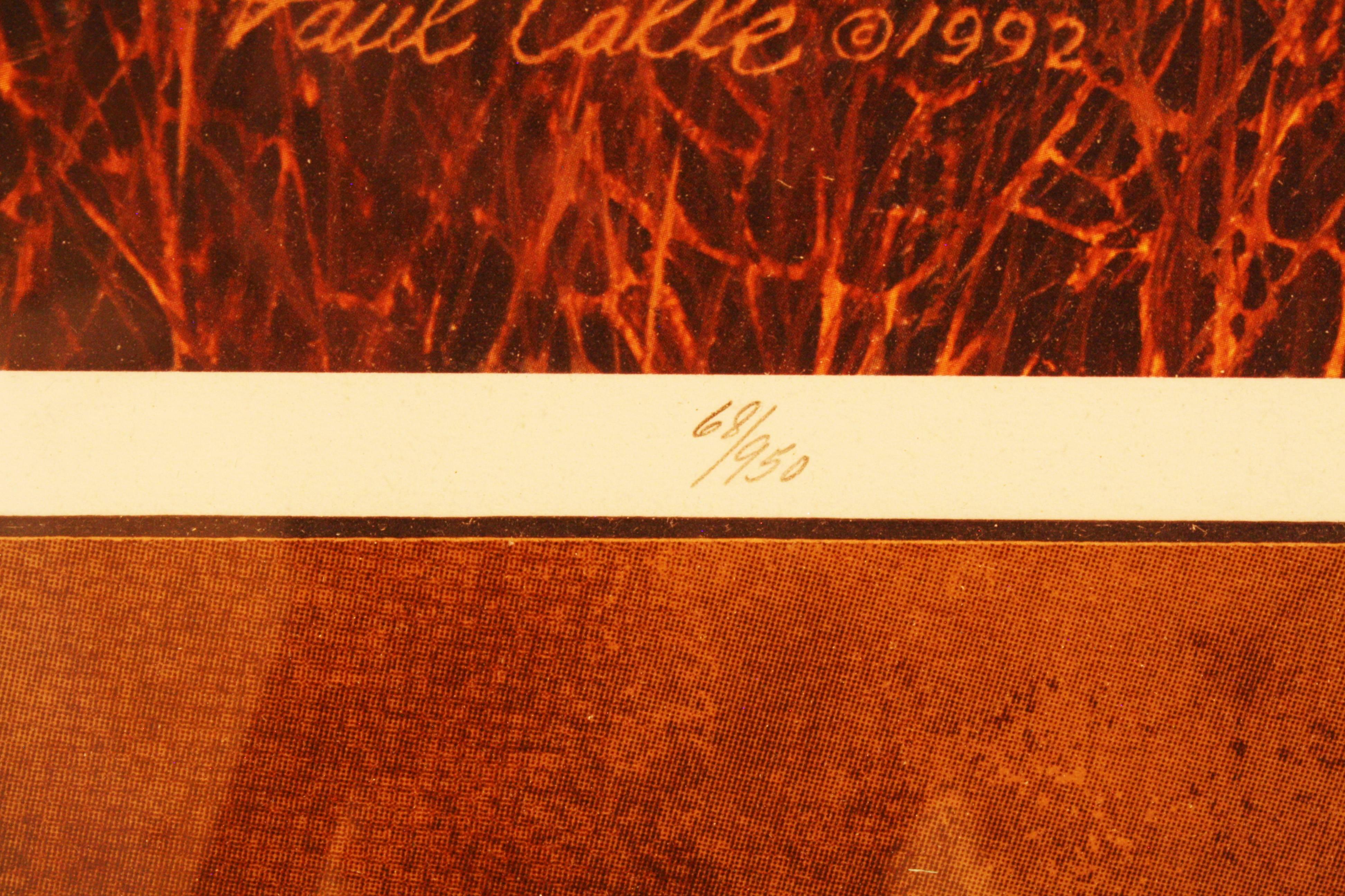 Paul Calle « Through the Tall Grass » signé LE Impression de l'artiste n° 68/950 Excellent état - En vente à Evergreen, CO