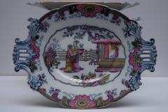 Six Presentation Dishes from Boch Freres Keramis, France, Late 19th Century