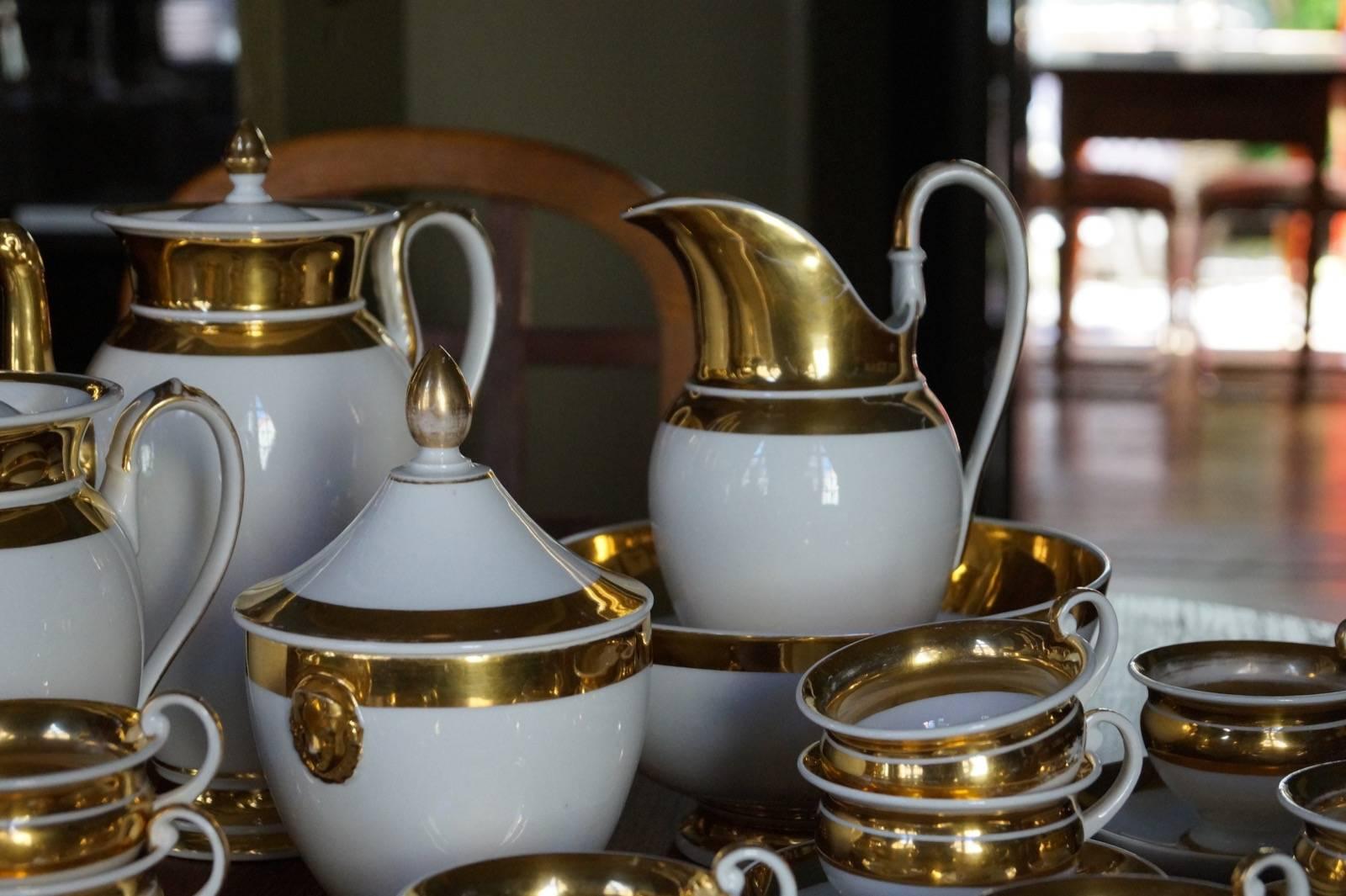 old tea set