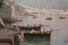 View of the Bay of Naples by Nicolas De Corsi, circa 1920