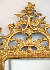 18th Century George III Giltwood Mirror