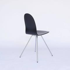 1955, Arne Jacobsen, Tongue Chair Black Lacquered