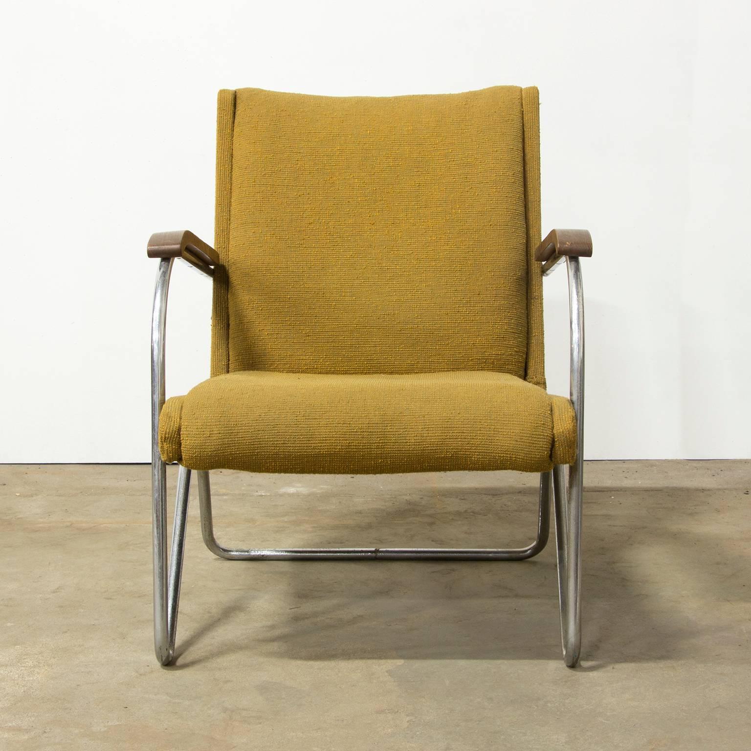 Original Easy Chair, circa 1930 In Good Condition In Amsterdam IJMuiden, NL
