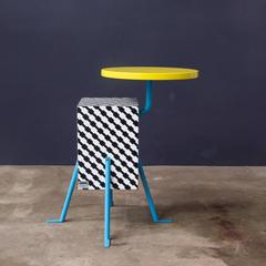 1981, Michele de Lucchi Kristall Side Table ‘Robicara’ for Memphis Milano