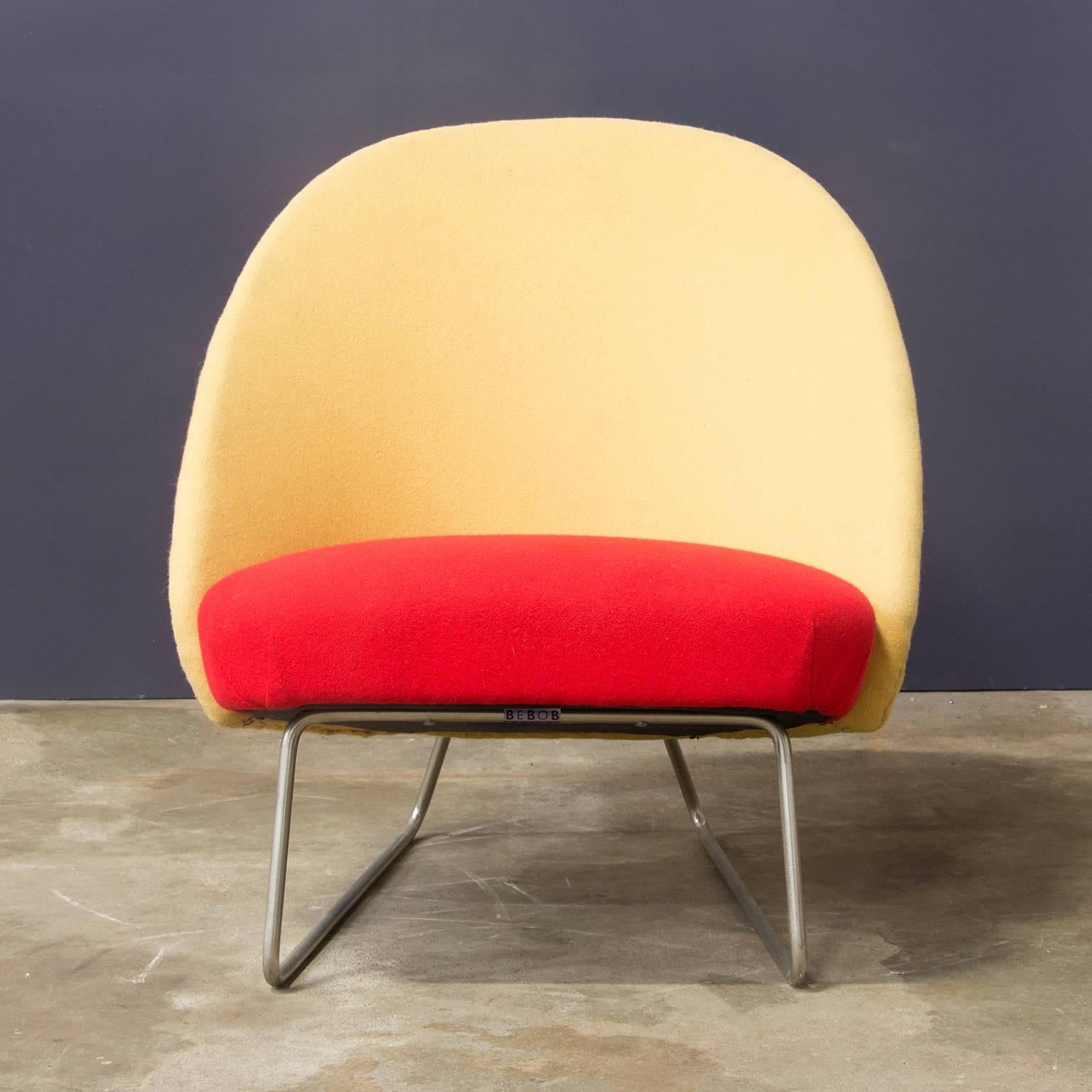 1959, Theo Ruth for Artifort, Rare Comfortable Armchair Model 115 in Two Colors In Excellent Condition In Amsterdam IJMuiden, NL