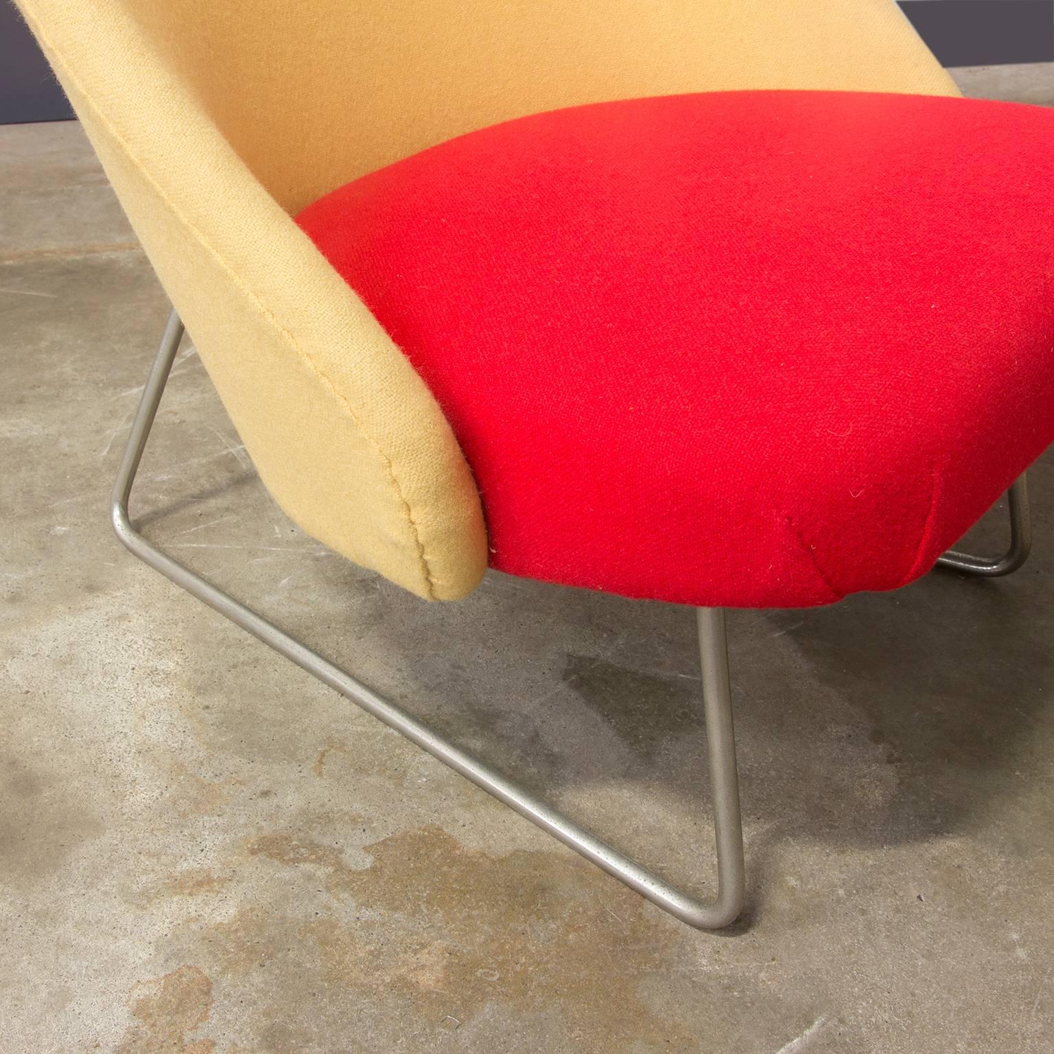 Mid-20th Century 1959, Theo Ruth for Artifort, Rare Comfortable Armchair Model 115 in Two Colors