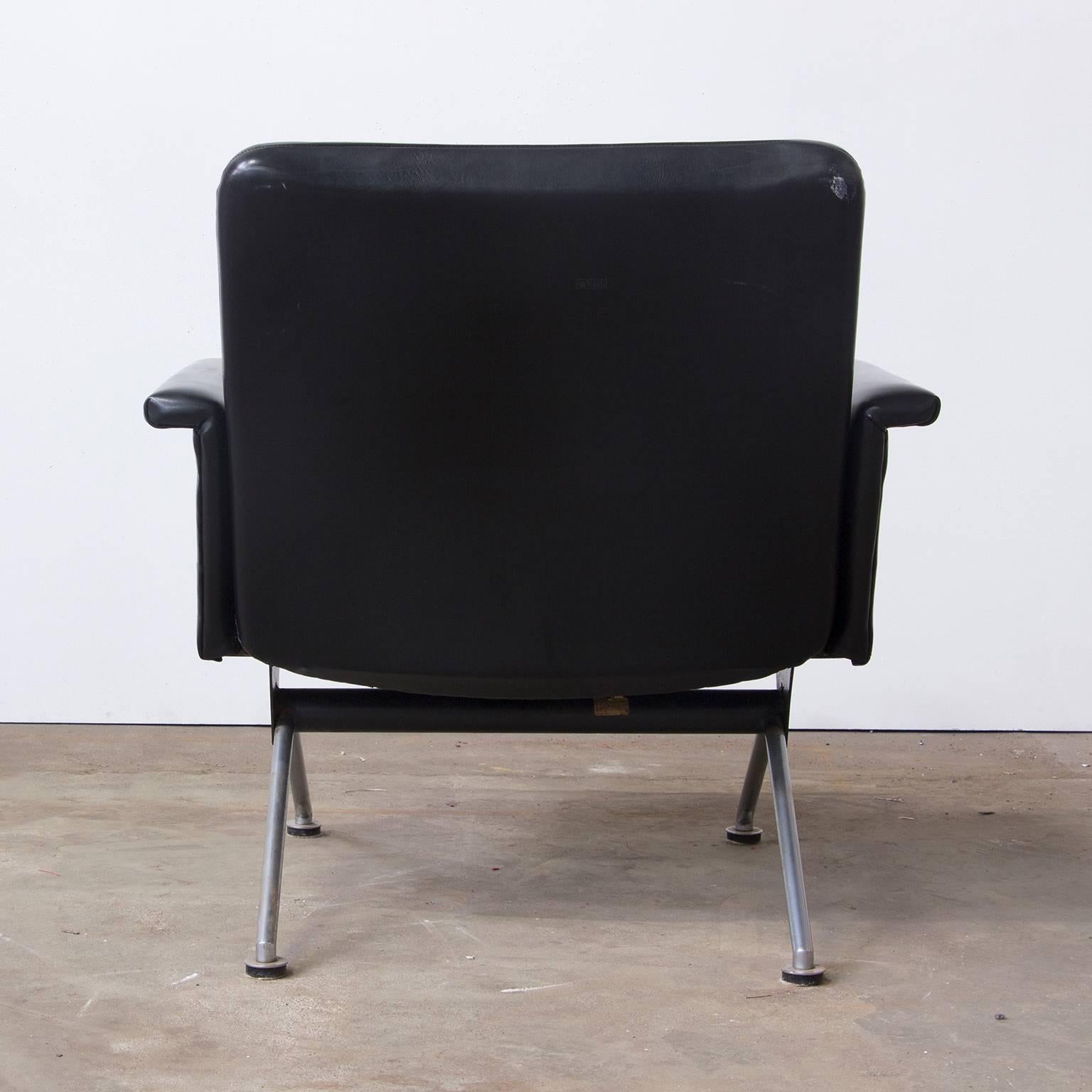 Mid-Century Modern 1961, Andre Cordemeyer for Gispen, Mid-Century Dutch Easy Chair No. 1432 For Sale