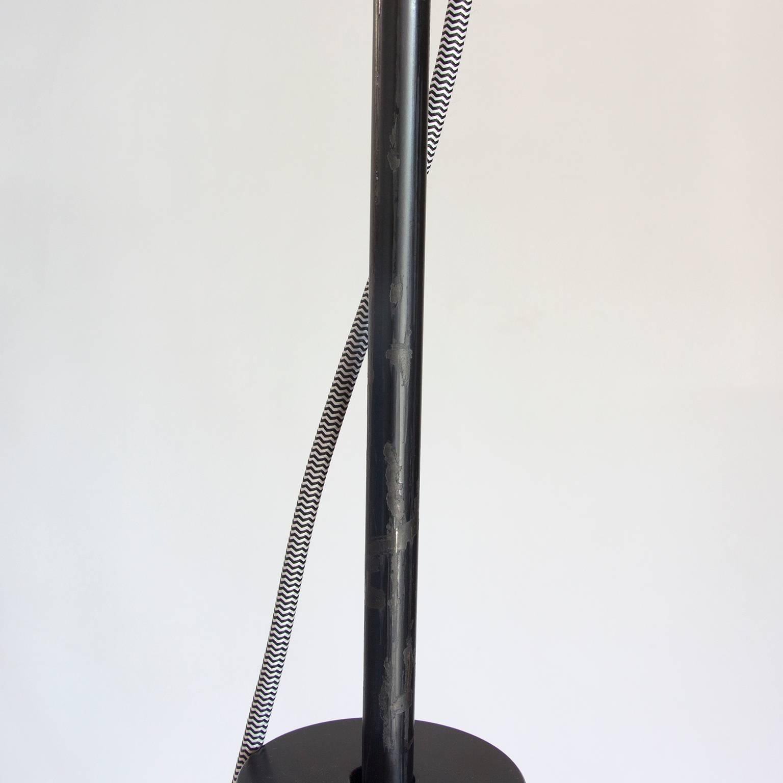 Aluminium 1907, Mariano Fortuny pour Palluco Italia, lampe de photographe en noir d'origine en vente