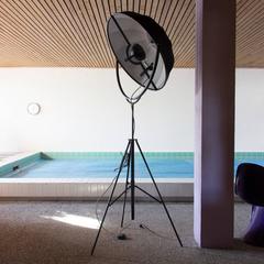 1907, Mariano Fortuny for Palluco Italia, Photographer Lamp in Original Black