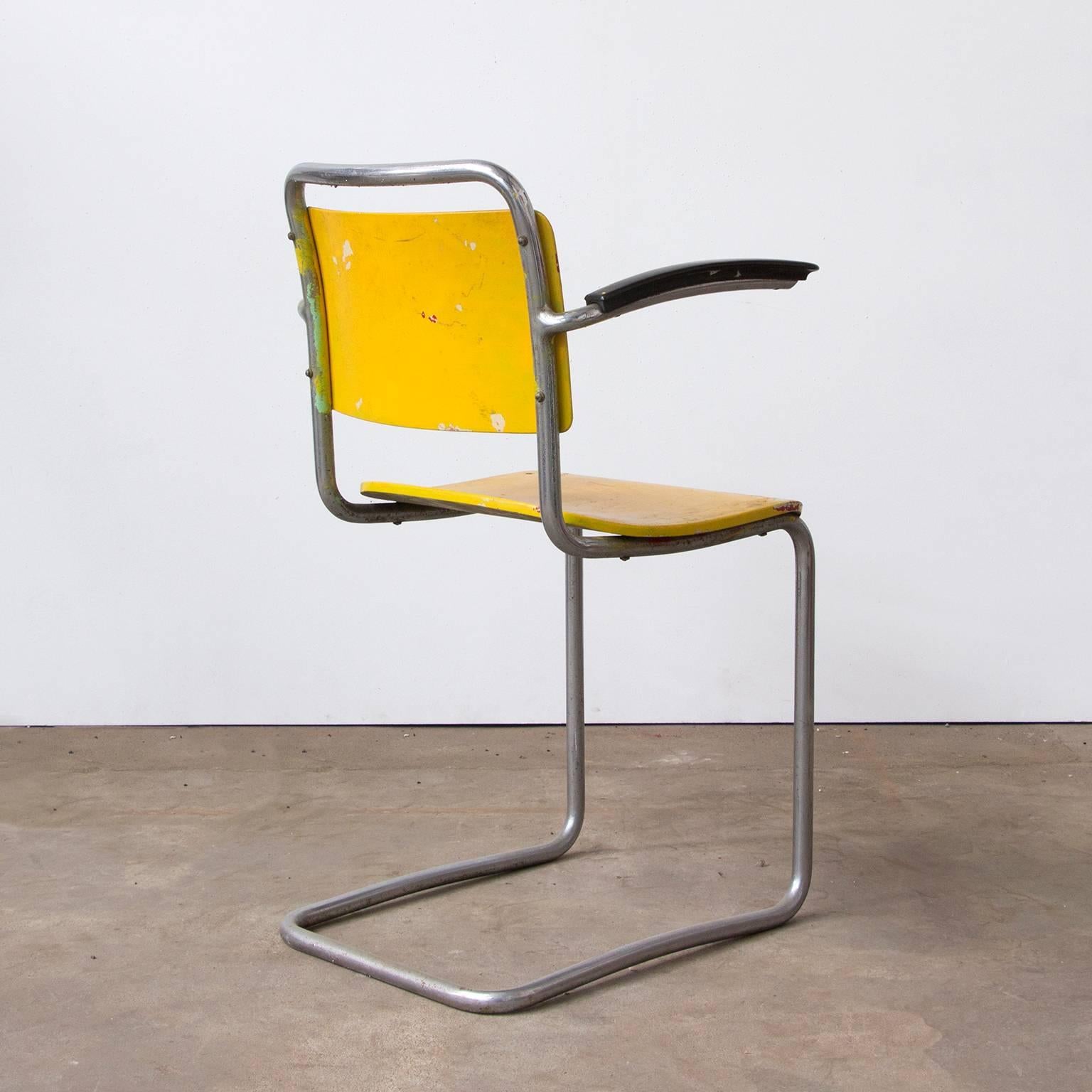 Bauhaus 1932, W.H. Gispen for Gispen International, Pre Second World War 21/201 Chair