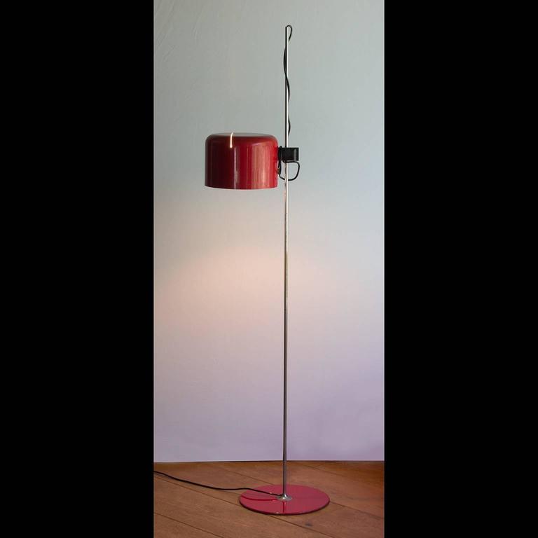 1967, Joe Colombo for O-Luce Red \ 1967, Joe Colombo for O-Luce Red \