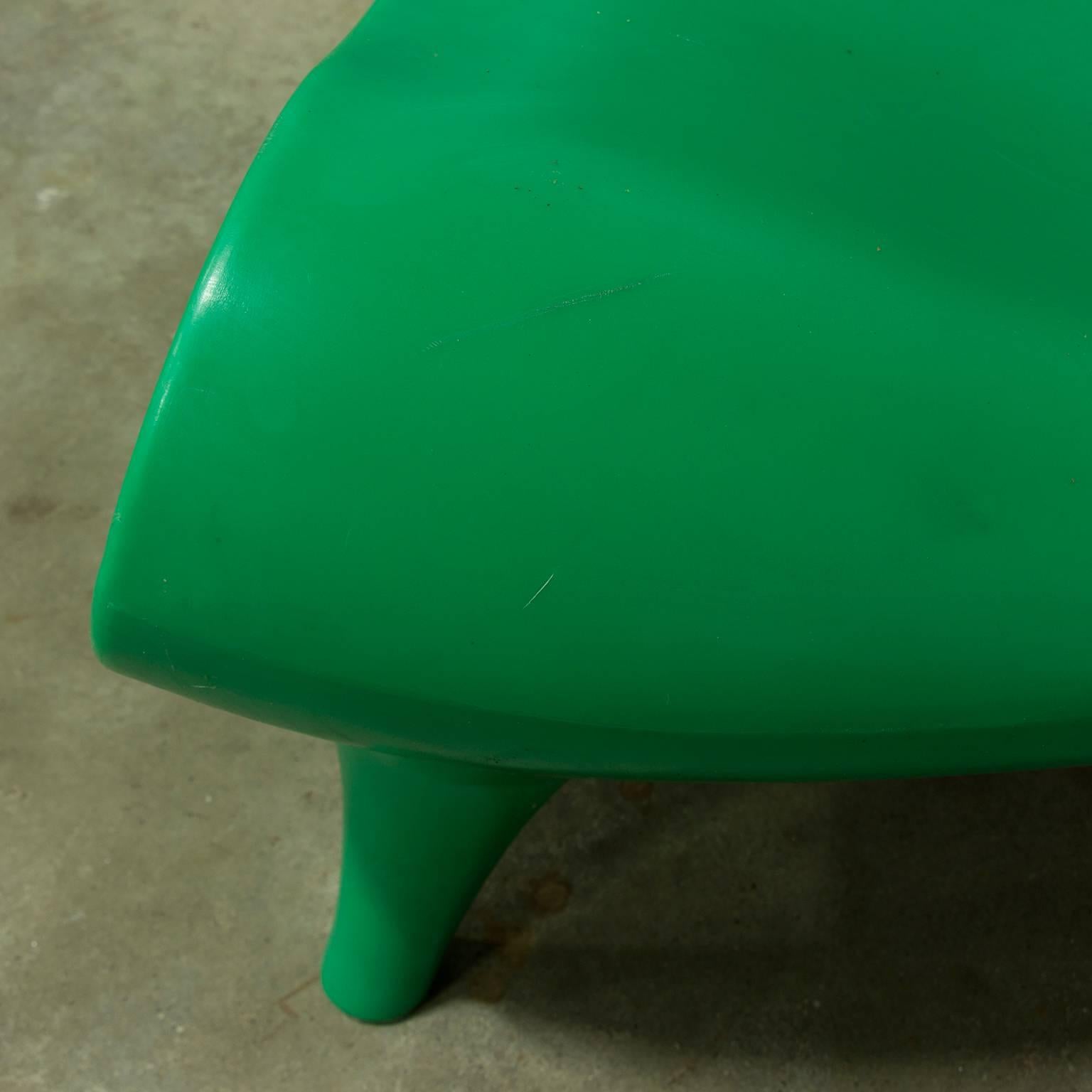 1983, Marc Newson, Nowadays Rare Apple Green Orgone Chair 2