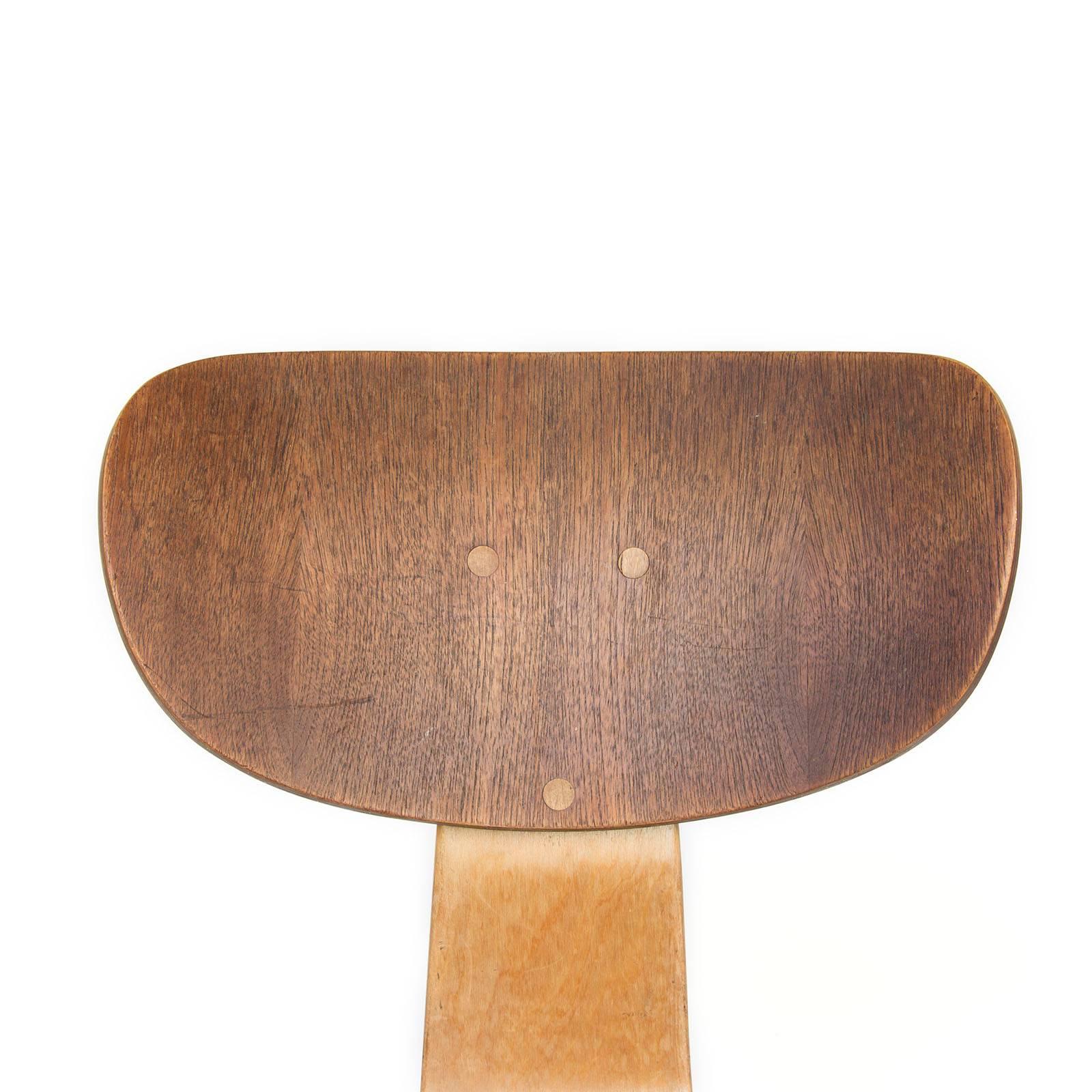 Dutch 1952, Cees Braakman for UMS Pastoe, Netherlands, SB02 Chair 