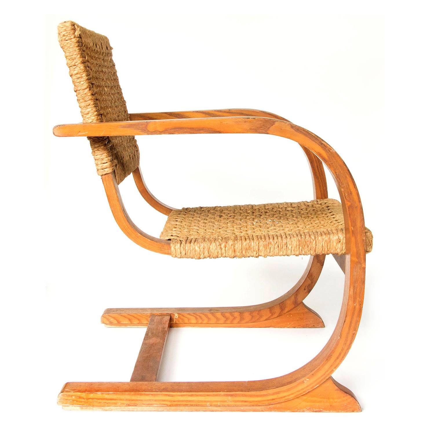 This chair is part of the private collection of Casey Godrie and is situated in his private house. 
Ask him for competitive shipping quotes. His incredible Dune Villa, Amsterdam Beach, check last 5 pictures and find more details on his family name