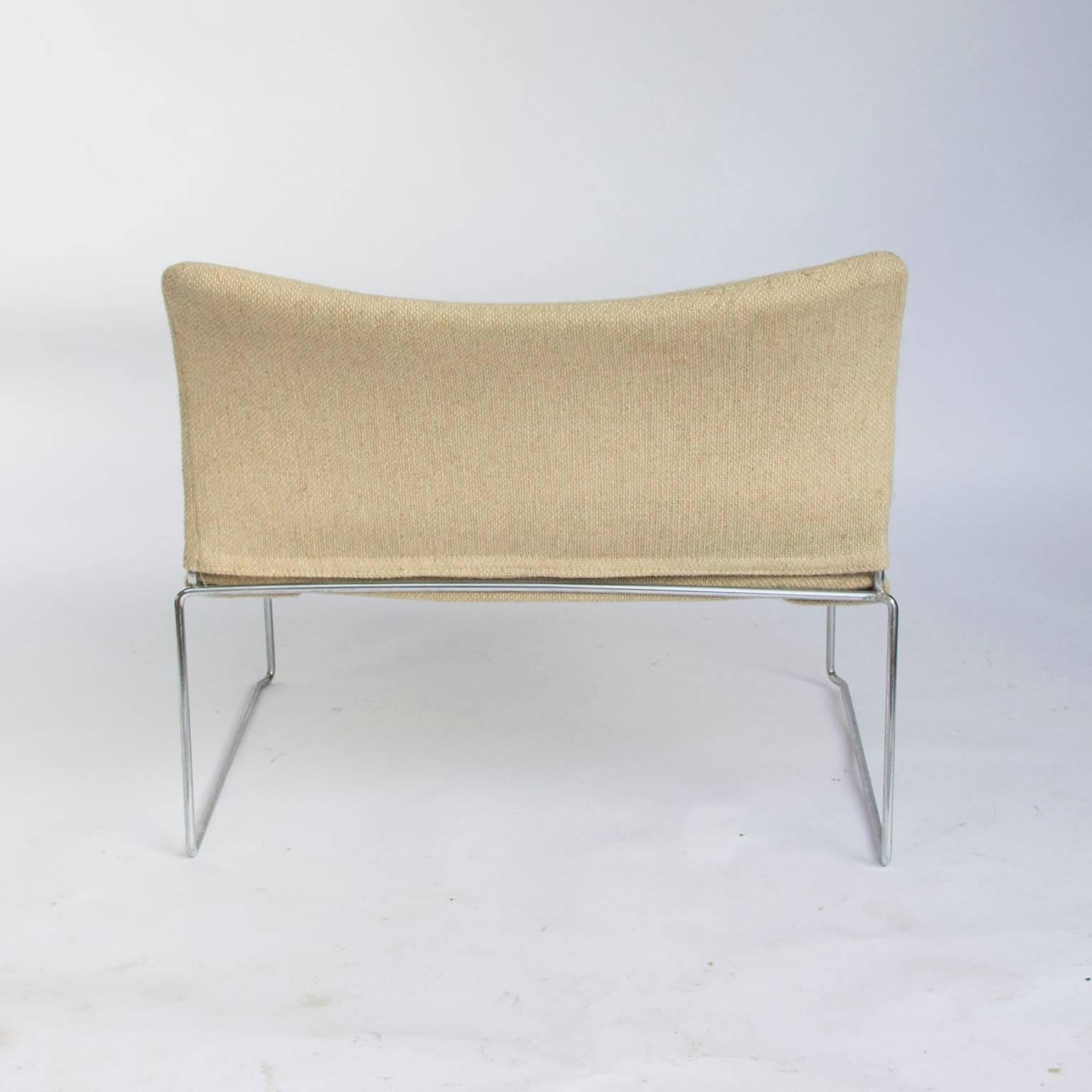 1971, Kazuhide Takahama, Saghi Chair Loveseat in Original Fabric In Excellent Condition In Amsterdam IJMuiden, NL