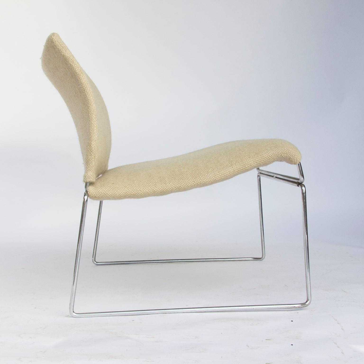 Italian 1971, Kazuhide Takahama, Saghi Chair Loveseat in Original Fabric