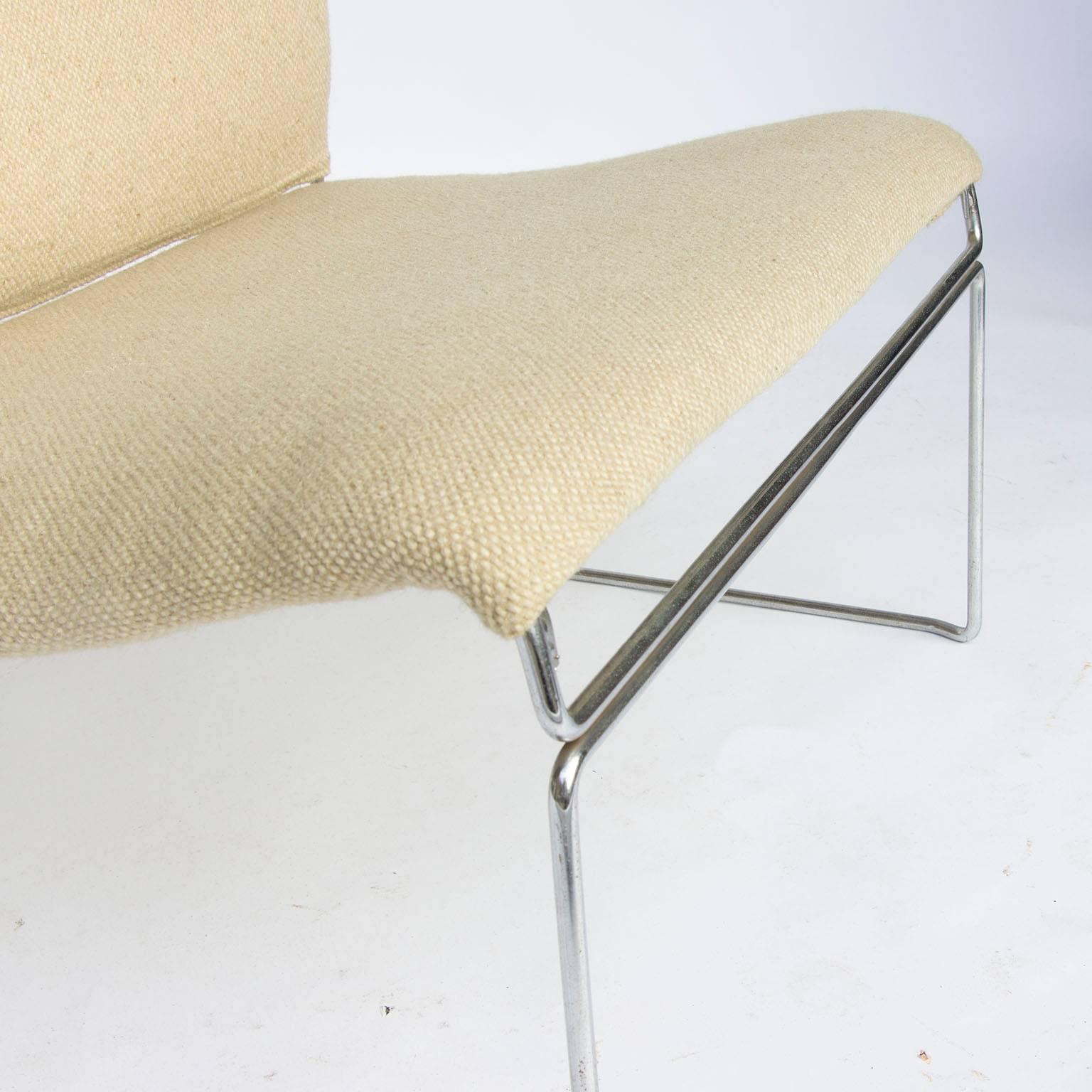 Chrome 1971, Kazuhide Takahama, Saghi Chair Loveseat in Original Fabric