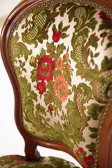 Biedermeier Medaillon Sofa and Four Chairs, Germany, 1850s