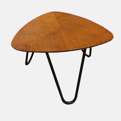 Coffee Table Side Table Jacques Hiter Tubauto, 1953