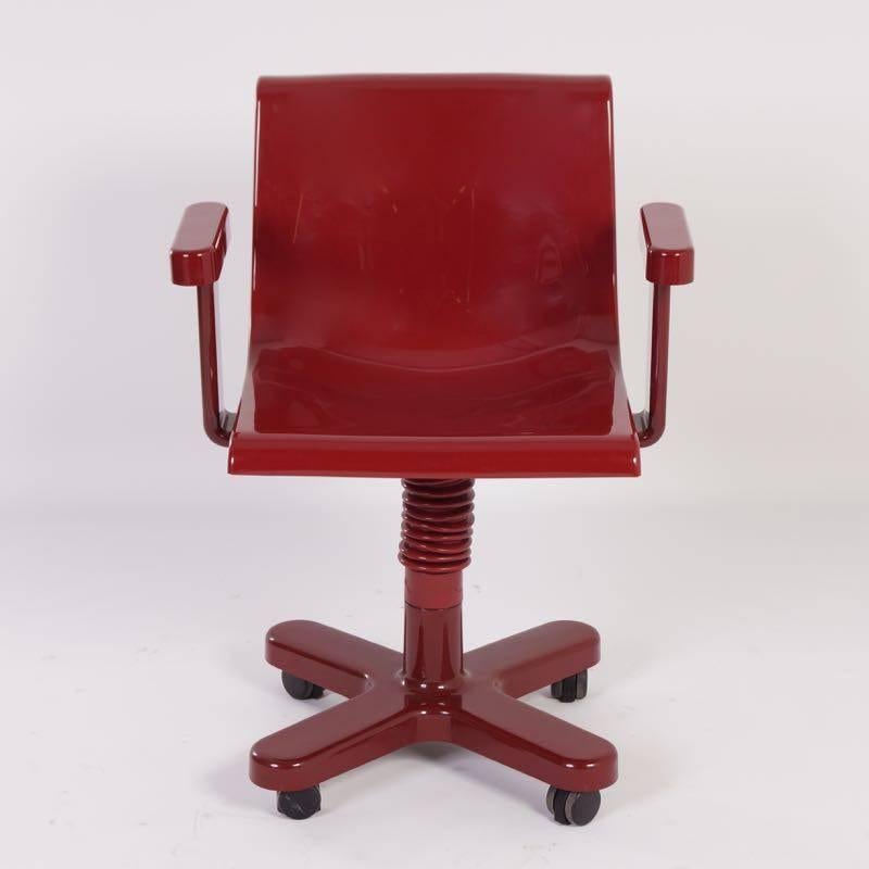 1973 Ettore Sottsass Olivetti Synthesis Desk Chair In Excellent Condition For Sale In Berkel en Rodenrijs, NL