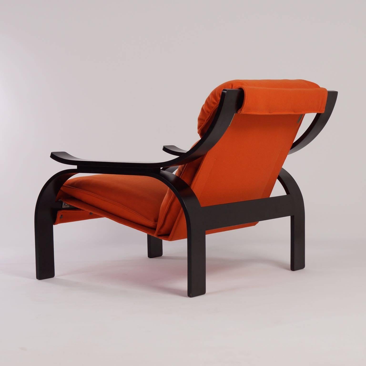 Mid-20th Century Woodline Armchair by Marco Zanuso for Arflex, 1960s For Sale