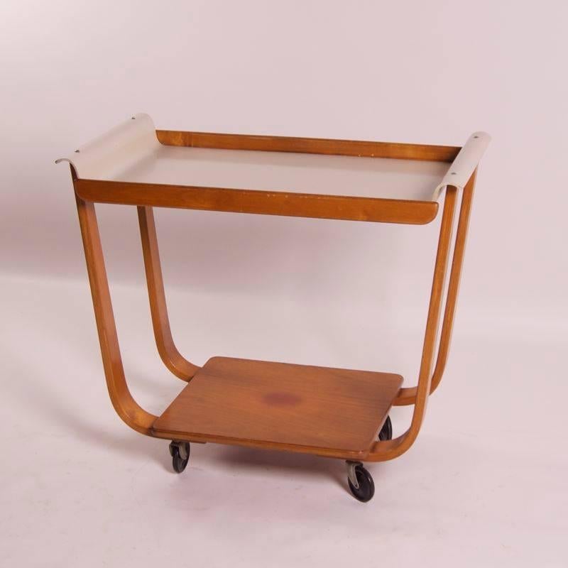 Mid-20th Century Serving Trolley Rolo Model PB01 by Cees Braakman for UMS Pastoe, circa 1952