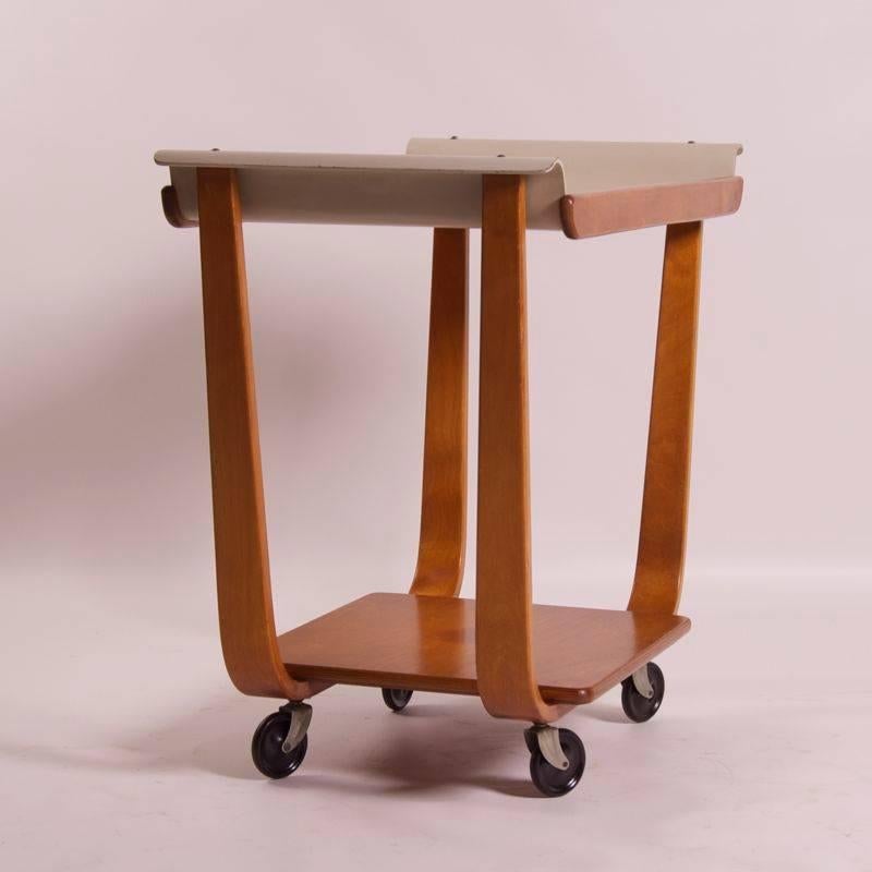 Mid-Century Modern Serving Trolley Rolo Model PB01 by Cees Braakman for UMS Pastoe, circa 1952