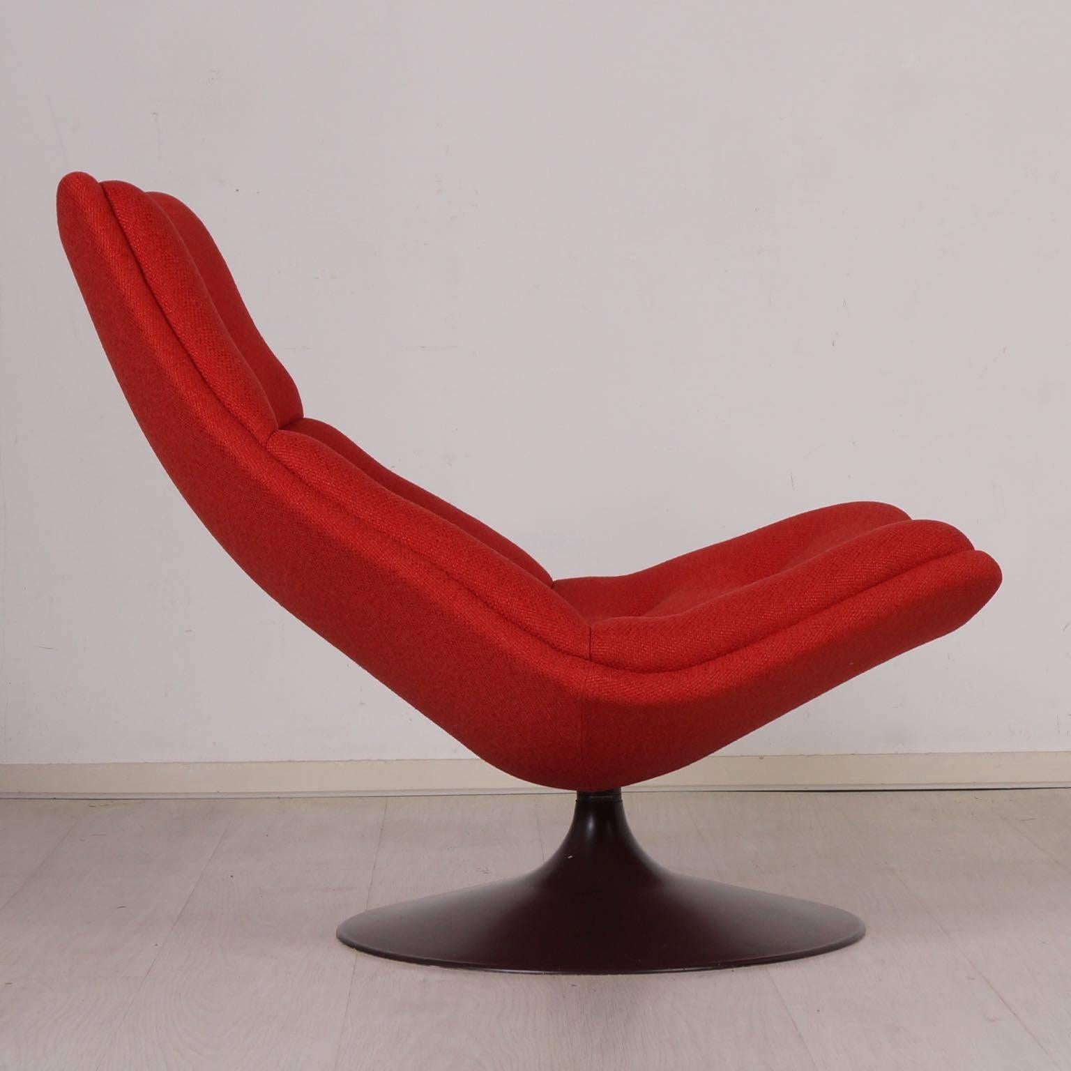 Dutch F511 Ladies Lounge Chair by Geoffrey Harcourt for Artifort, 1966