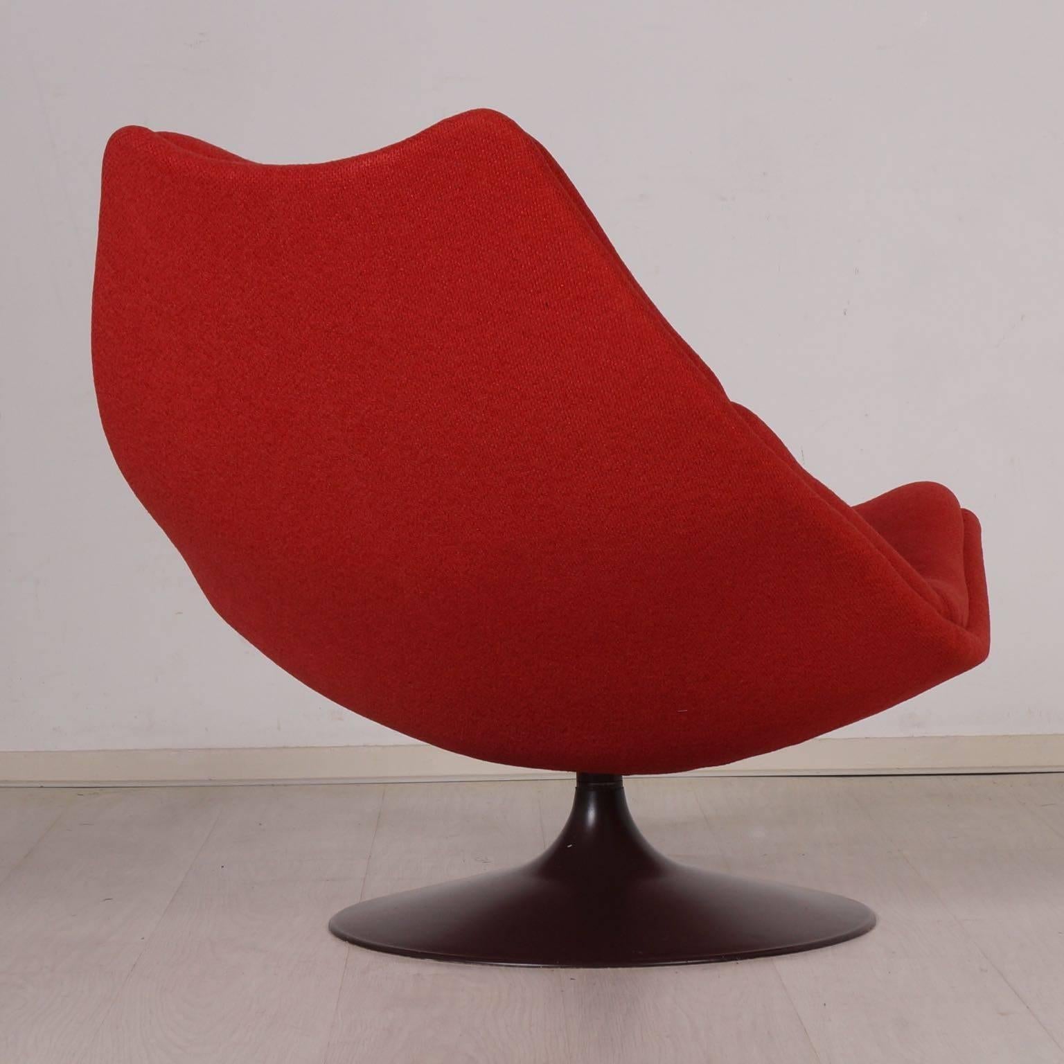 Mid-Century Modern F511 Ladies Lounge Chair by Geoffrey Harcourt for Artifort, 1966