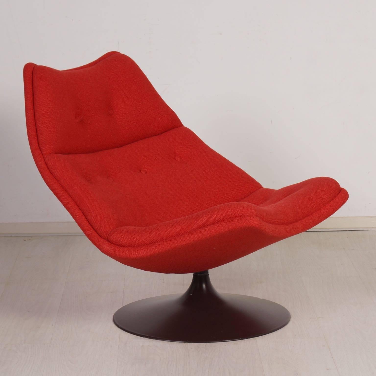 Mid-20th Century F511 Ladies Lounge Chair by Geoffrey Harcourt for Artifort, 1966