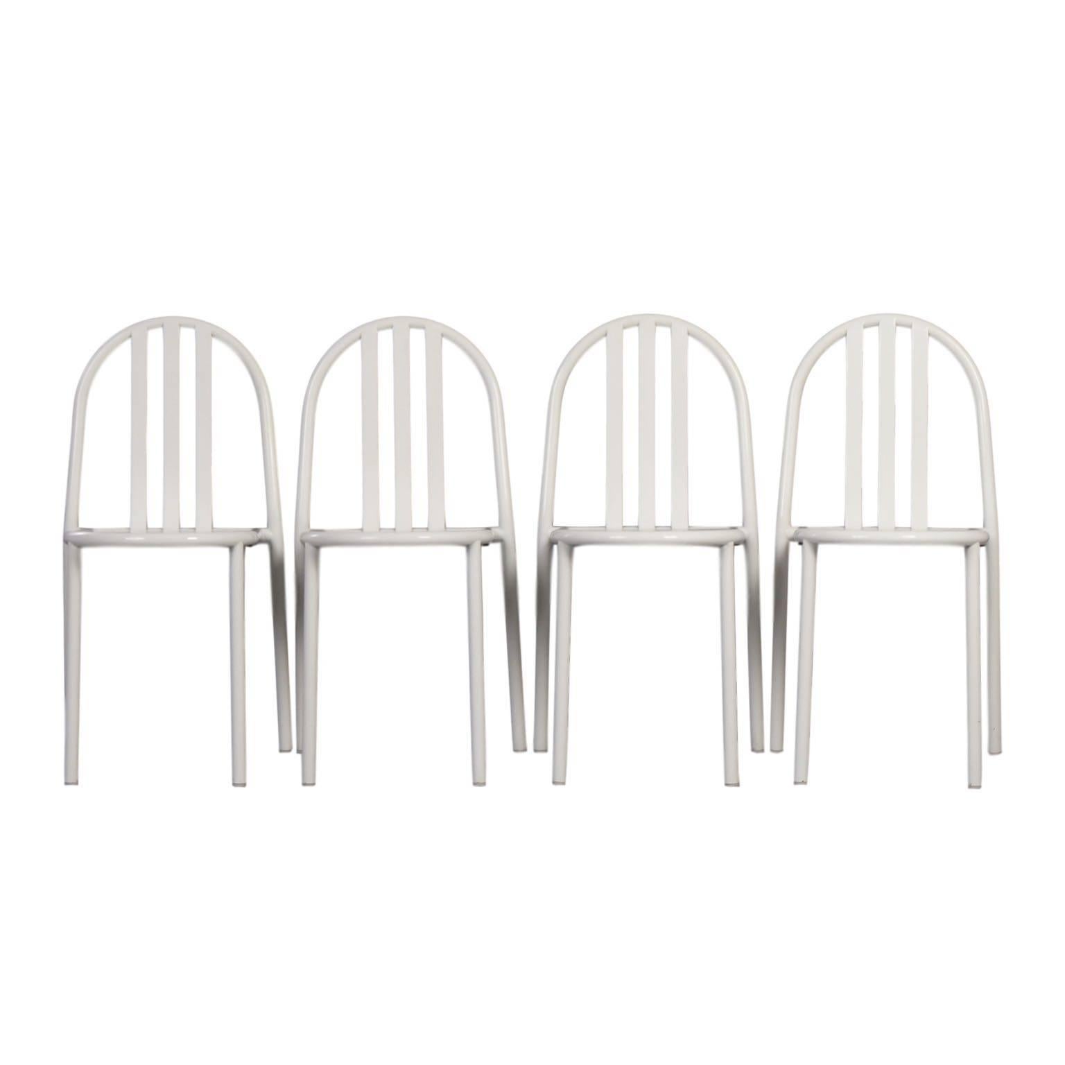 Four Stackable Bauhaus Chairs by Robert Mallet Stevens for Ecart International