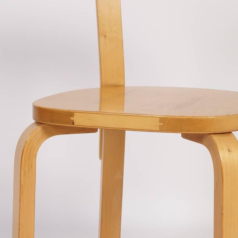 Set of Dining Chairs Model 69 by Alvar Aalto for Artek, 1933-1935 3