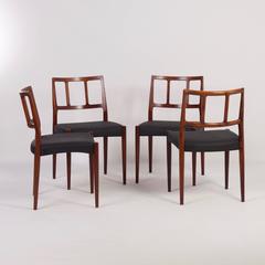 Set of Dining Chairs by Johannes Andersen for Uldum Møbelfabrik, 1960s