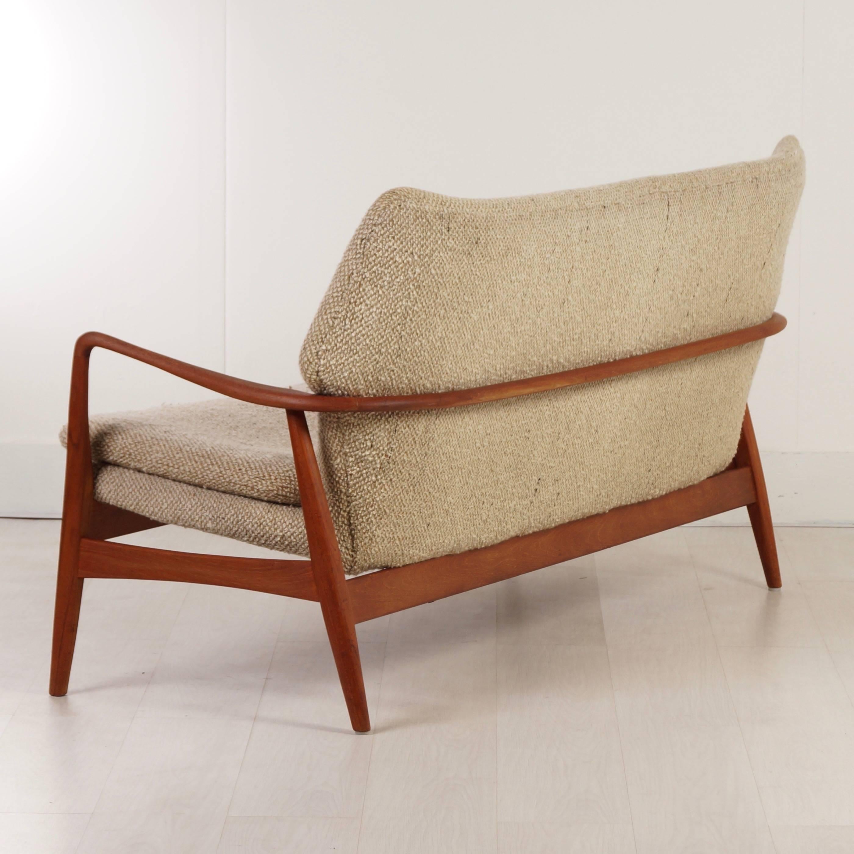 Scandinavian Modern Living Room Set by Aksel Bender Madsen for Bovenkamp, 1960s For Sale